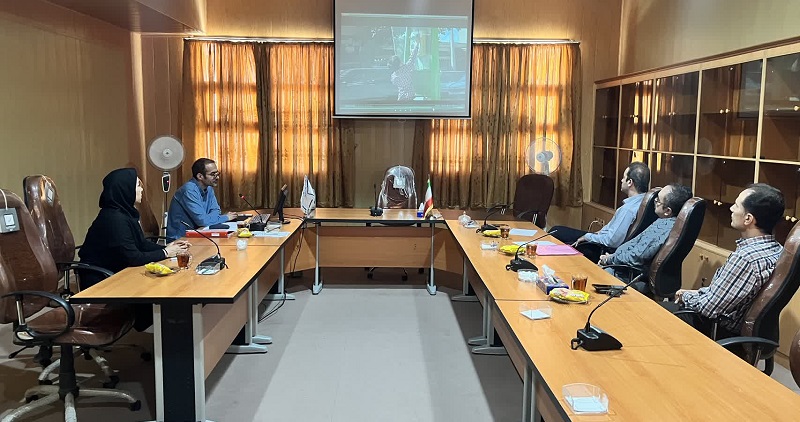برگزاری جلسه داوری برای واحد فناور " شیوه نقش سقاخانه" در مرحله پیش رشد